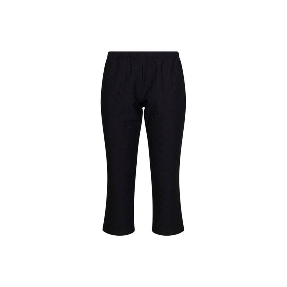 Gucci Women Black Gg Jacquard Jersey Capri Pants